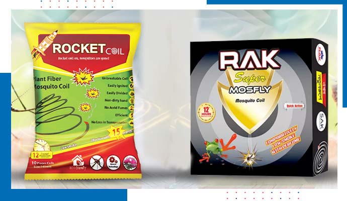 Rocket Plant Fiber & Rak Super Mosfly Mosquito Coil