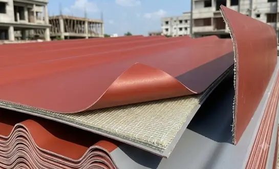 ASA film glass-fibre sheet