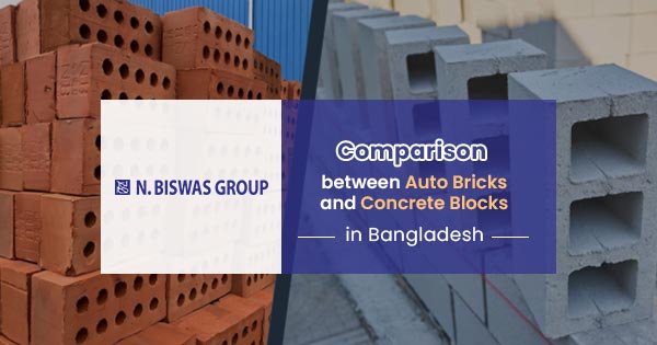 Comparison between Auto Bricks and Concrete Blocks
