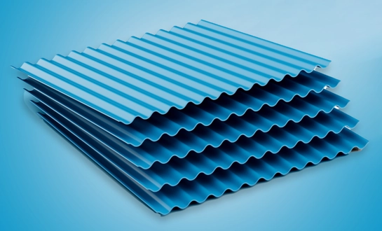Corrugated profile uPVC roofing sheet