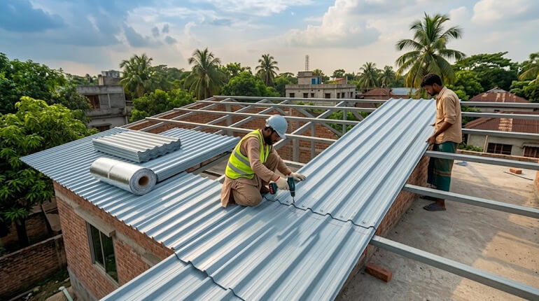 choose a heatproof roof sheet in Bangladesh for your project