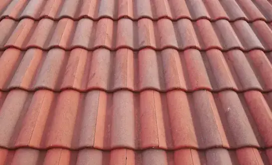 Tile-effect uPVC roof sheet