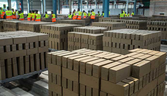 Producing 100K Brick Per Day