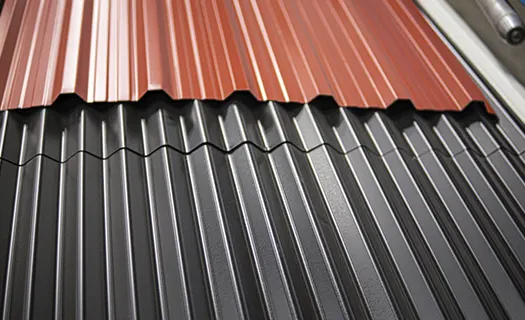 Two-layer industrial uPVC roof sheet